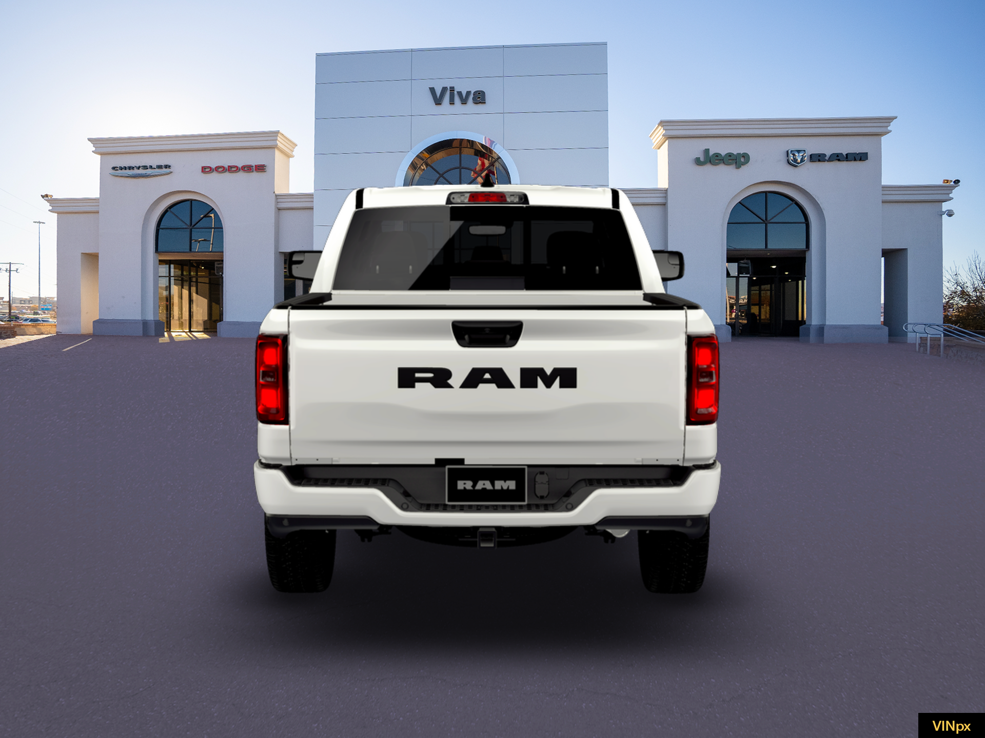 New 2026 Bright White Clear-Coat Exterior Paint RAM  image 18