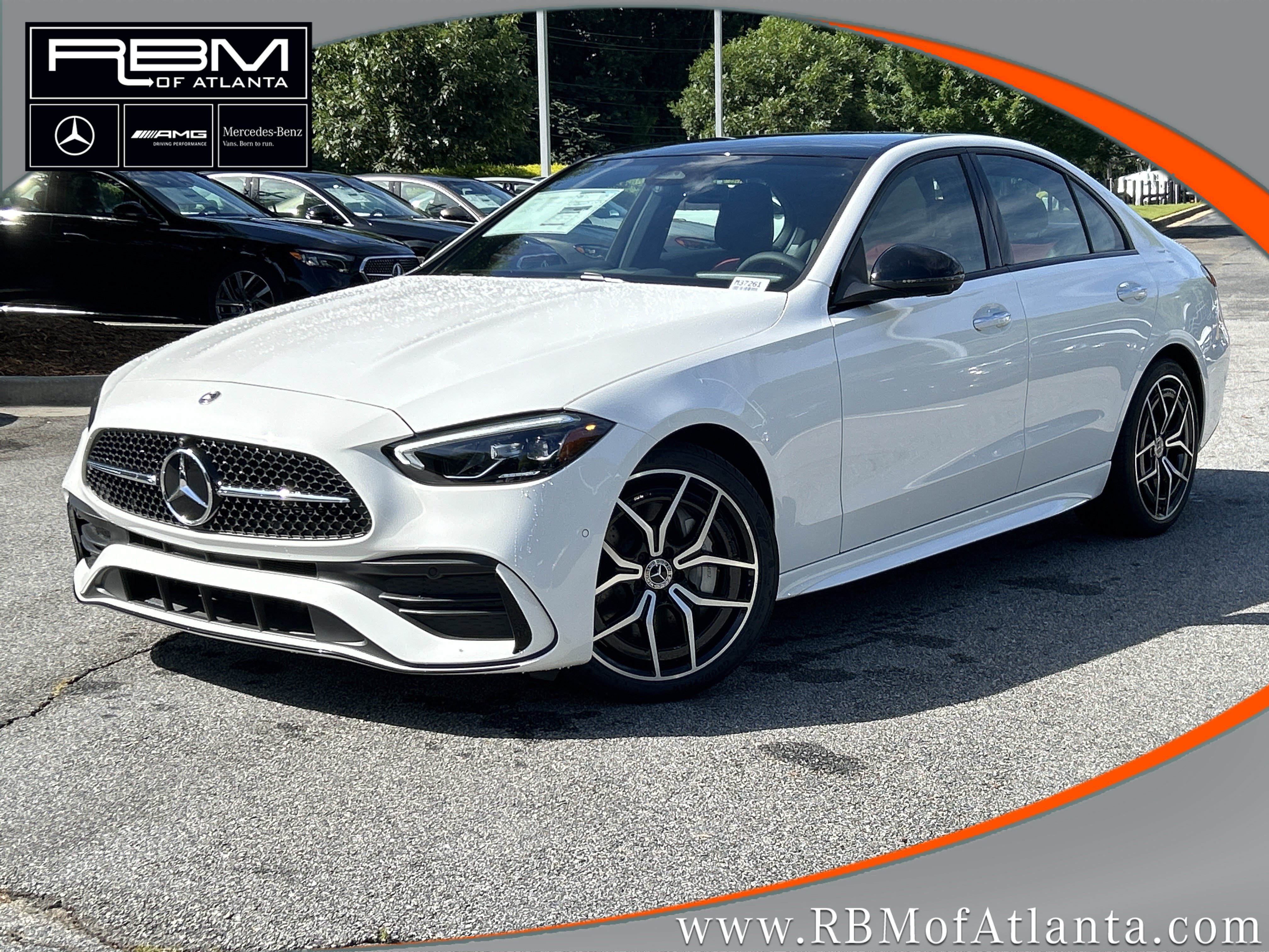 New 2026 Polar White Mercedes-Benz C 300 Sedan image 1
