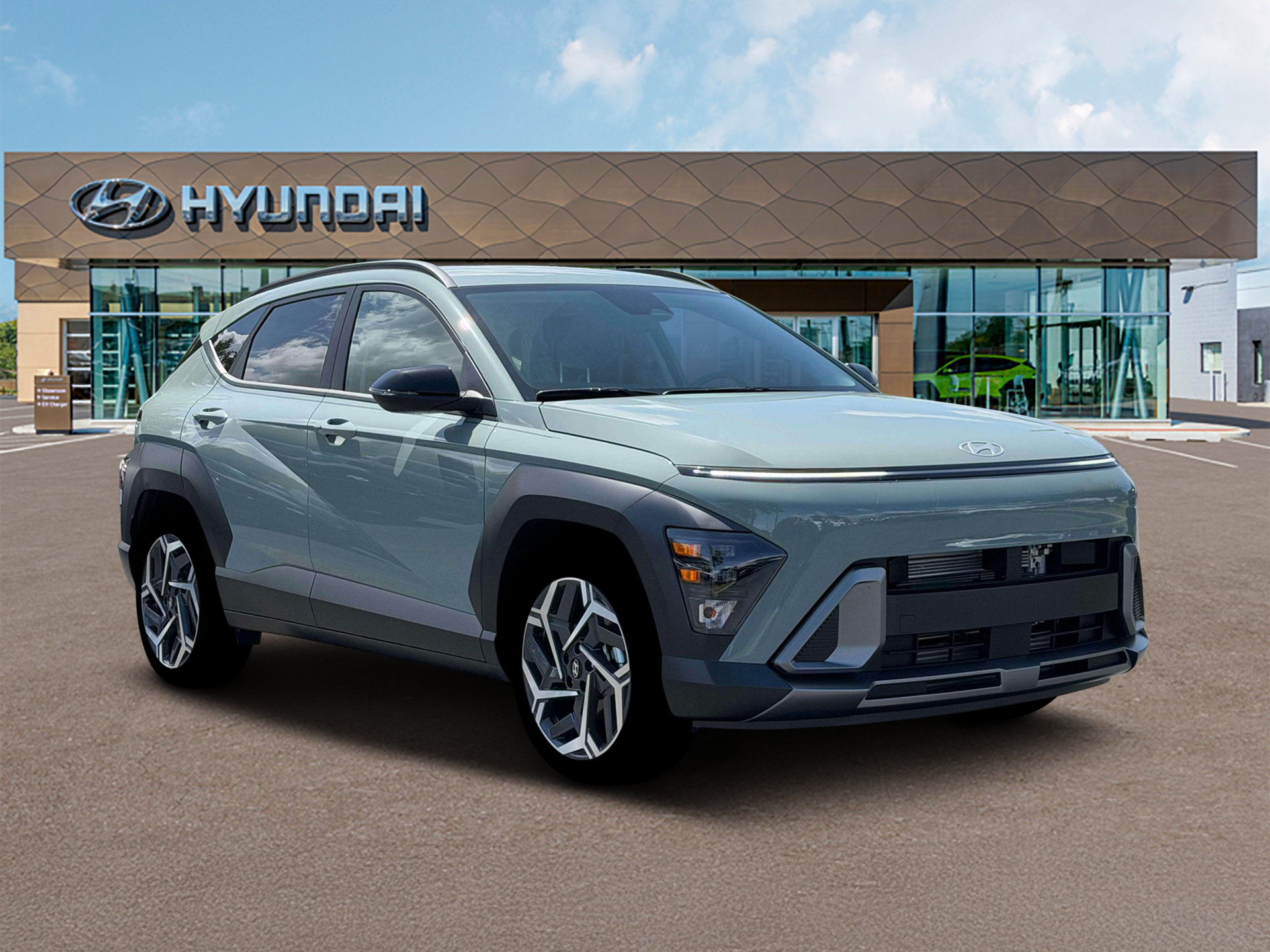 New 2026 Green Hyundai SEL Premium AWD image 11
