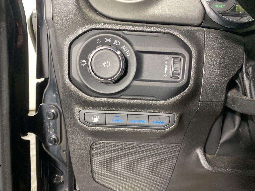Used 2023 Black Clearcoat Jeep Base 4xe image 29
