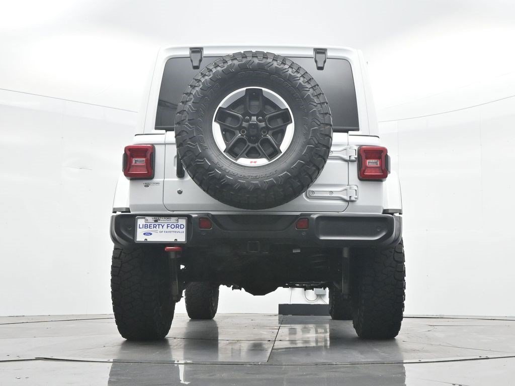 Used 2020 Bright White Clearcoat Jeep Rubicon image 33