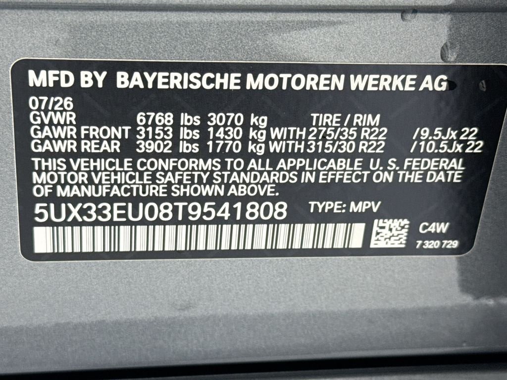 New 2026 Gray Metallic BMW M60i image 35