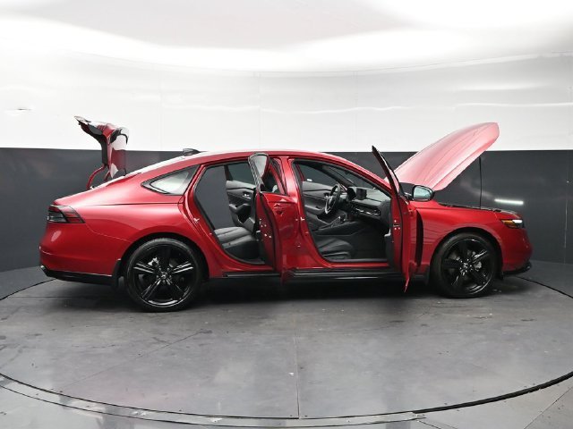 Certified Used 2026 Radiant Red Metallic Honda Sport-L Hybrid image 76