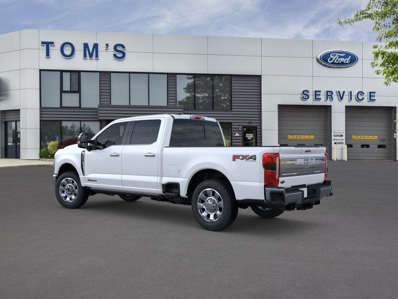 New 2026 Star White Metallic Tri-Coat Ford F-350® King Ranch® image 4