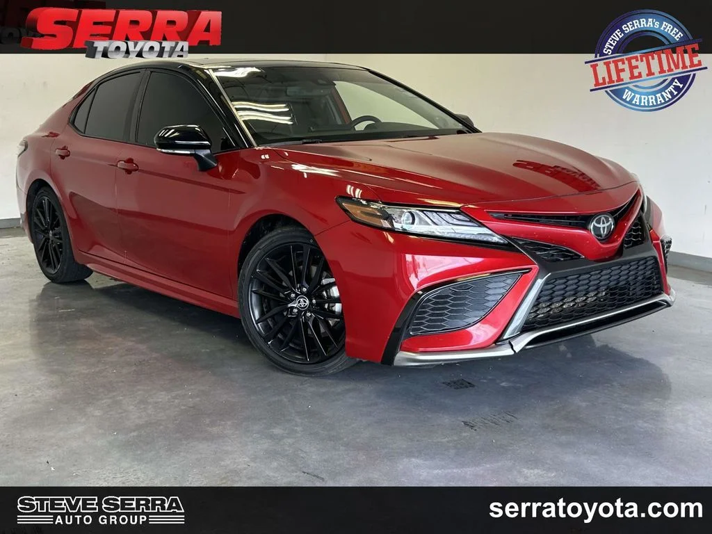 Used 2023 Red Toyota XSE image 1