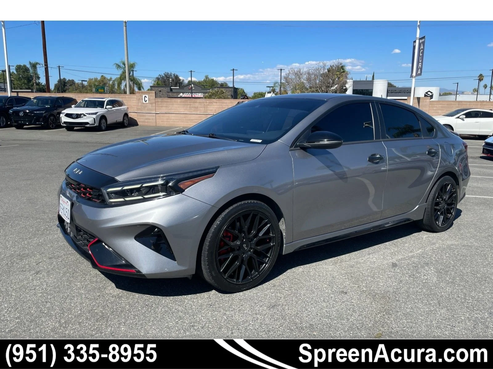 Used 2023 Steel Gray Kia GT image 1