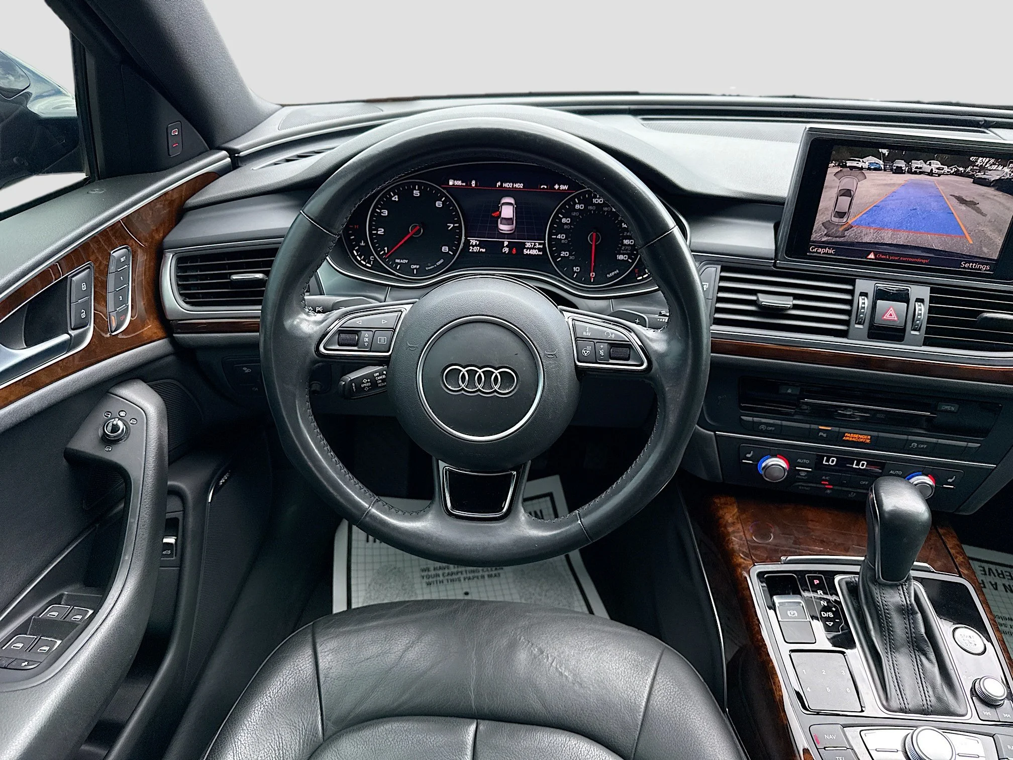 Used 2018 Moonlight Blue Metallic Audi Premium Plus image 16