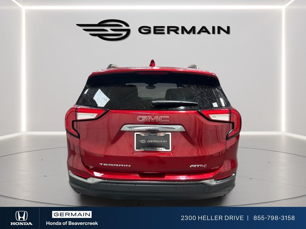Used 2023 Volcanic Red Tintcoat GMC AT4 image 7