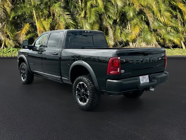 New 2026 Diamond Black Crystal Pearl-Coat Exterior Paint RAM Rebel image 3