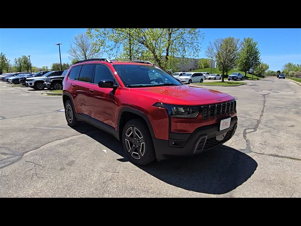 New 2026 Red Hot Pearl-Coat Exterior Paint Jeep Laredo image 2
