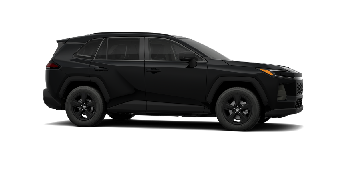 New 2026 Midnight Black Metallic Toyota LE image 13