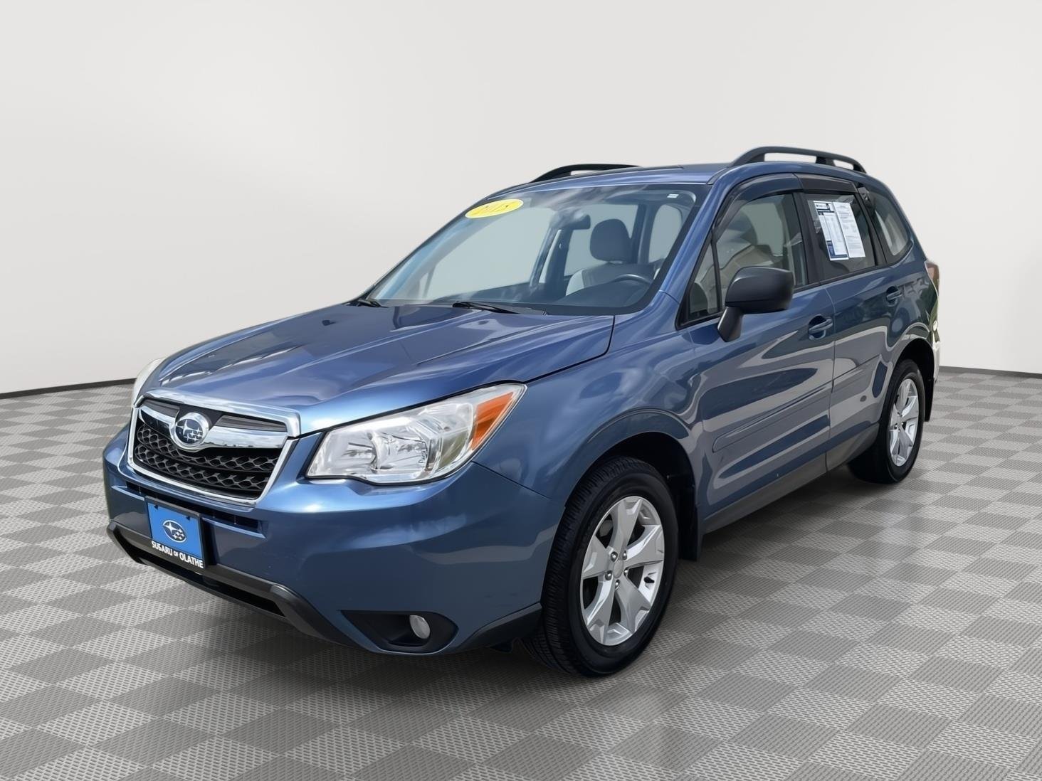 Used 2015 Quartz Blue Pearl Subaru 2.5i image 4