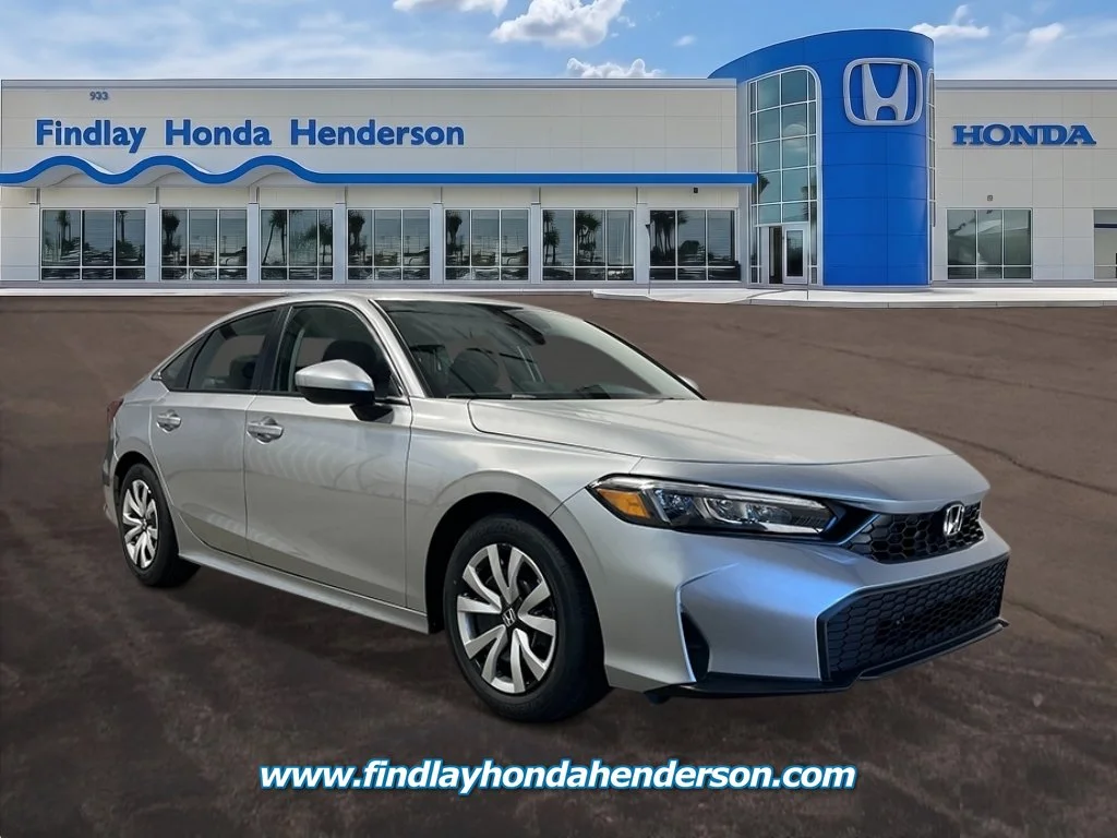 New 2026 Solar Silver Metallic Honda LX image 8