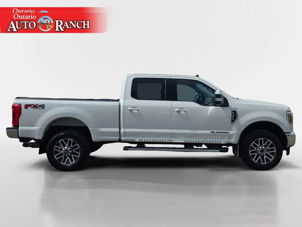 Used 2019 White Platinum Tri-Coat Metallic Ford LARIAT image 6