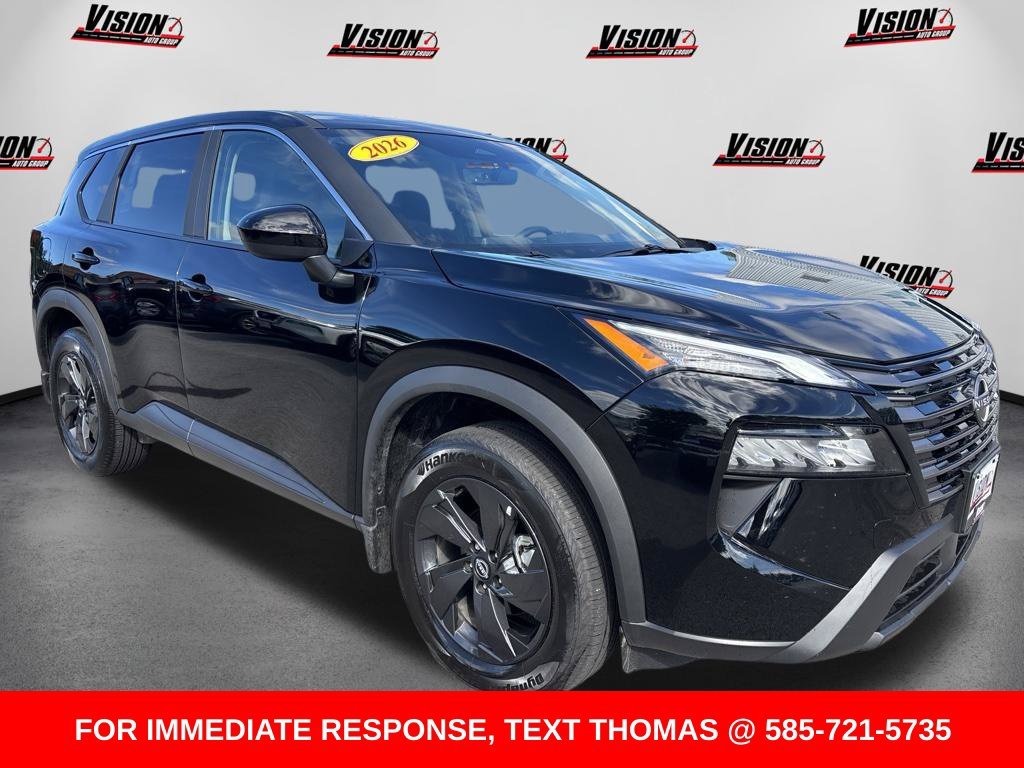 Used 2026 Black Nissan SV image 3