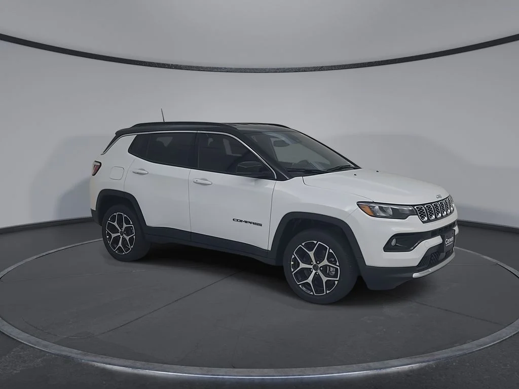 New 2026 Bright White Clear-Coat Exterior Paint Jeep Limited image 2
