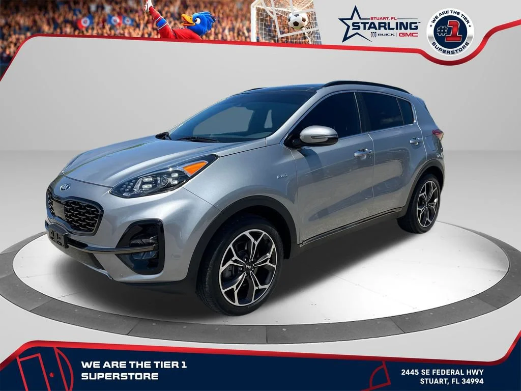Used 2022 Gray Kia SX Turbo image 1