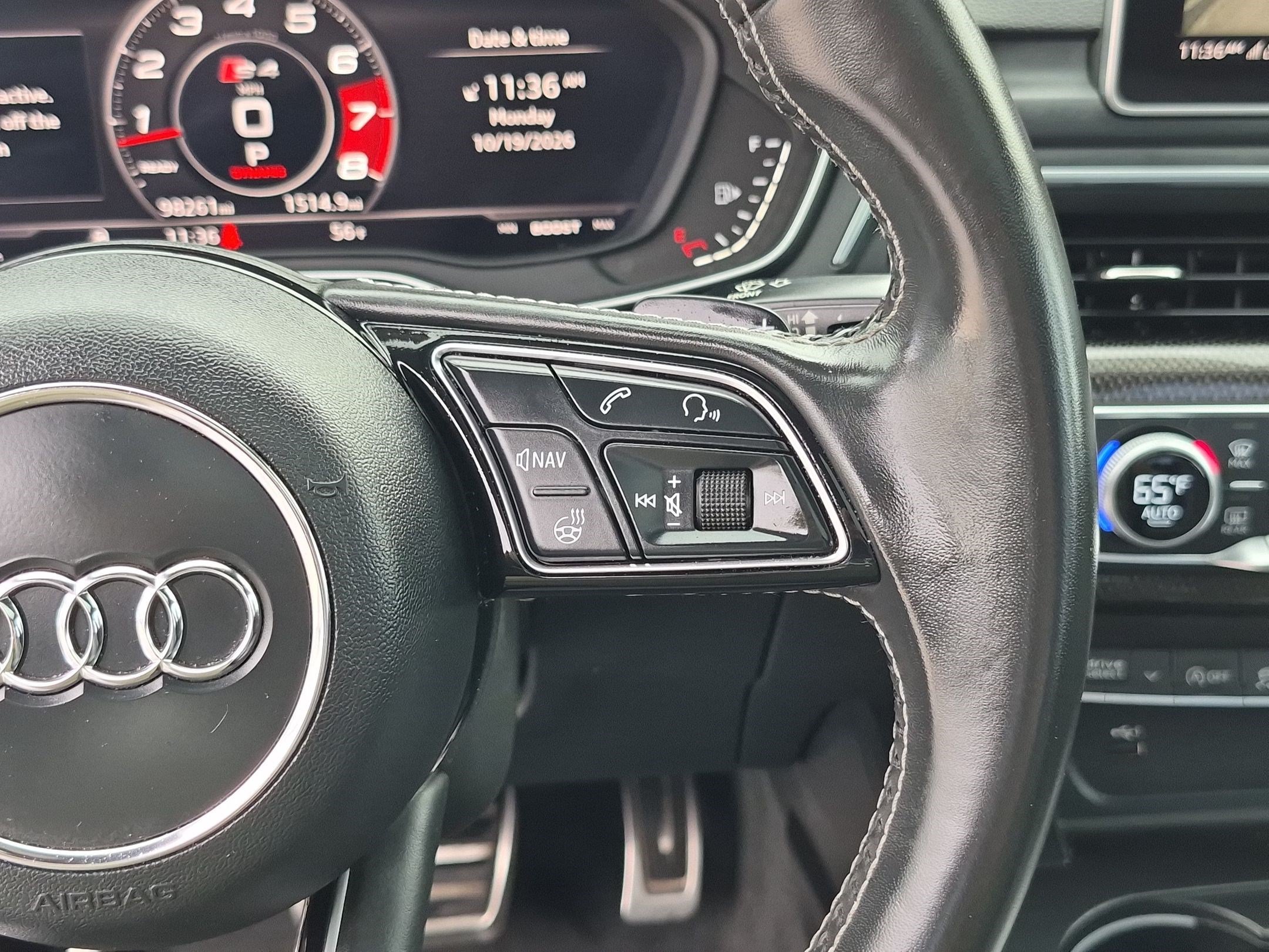 Used 2018 Glacier White Audi Premium Plus image 18