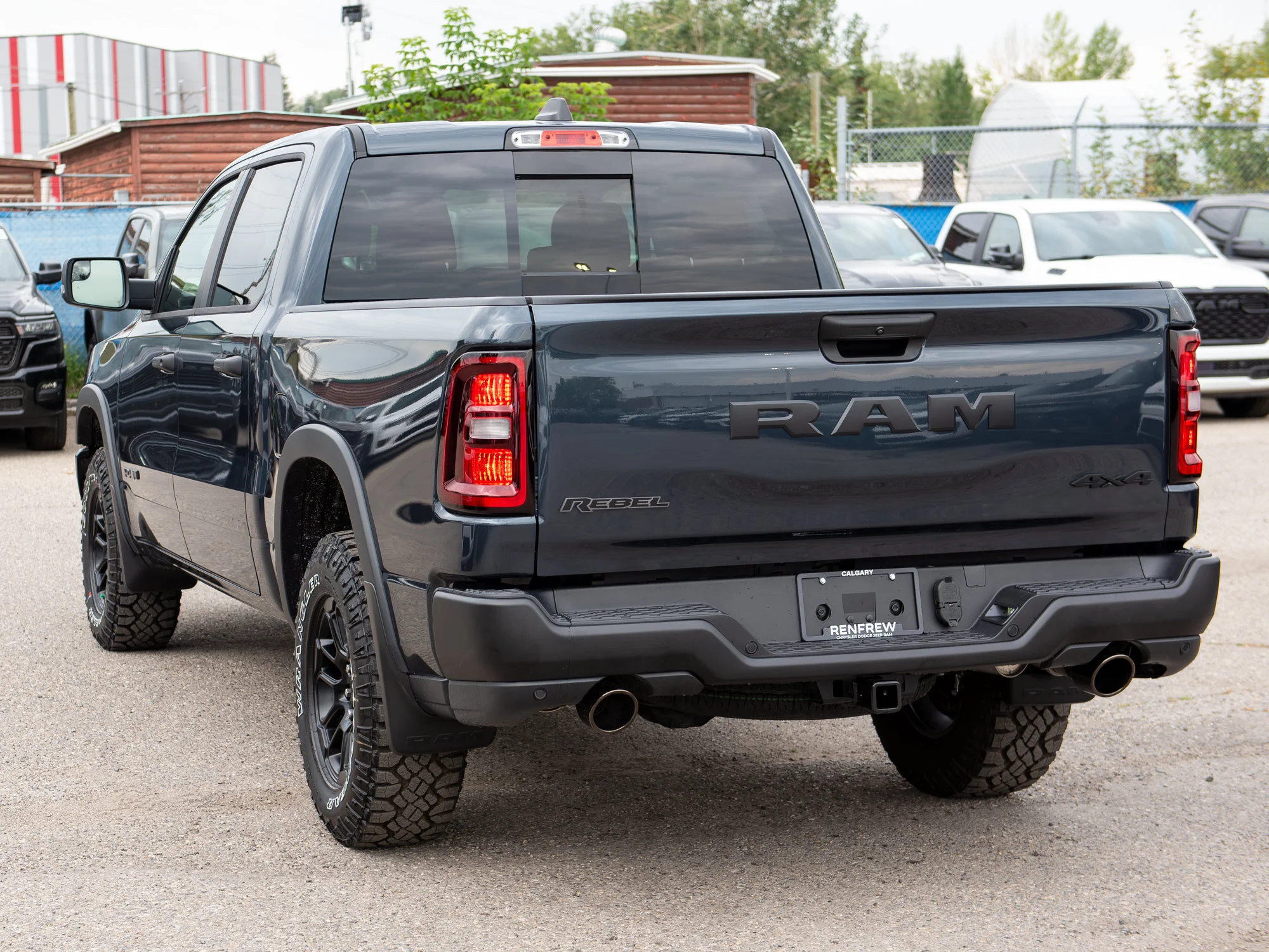 New 2026 Blue RAM Rebel* Crew Cab 4x4, 33 Inch A/T Tires, Heated Seats/Wheel, Nav, Locking Rear Diff image 6