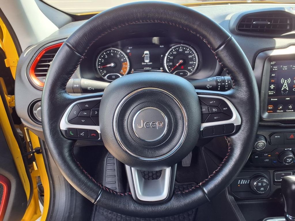 Used 2023 Solar Yellow Clearcoat Jeep Trailhawk image 6