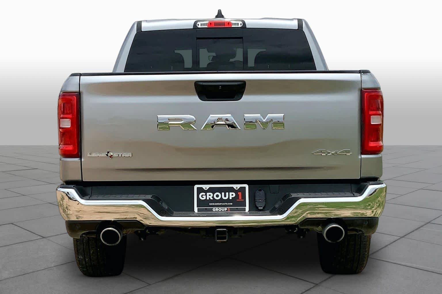 Used 2025 Billet Silver Metallic Clearcoat Ram Lone Star image 5