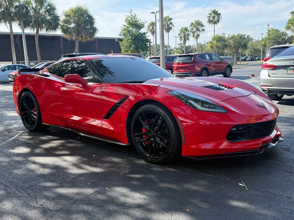Used 2017 Torch Red Chevrolet Stingray image 7