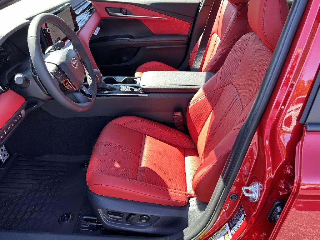 New 2027 Supersonic Red with Midnight Black Metallic roof Toyota XSE image 15