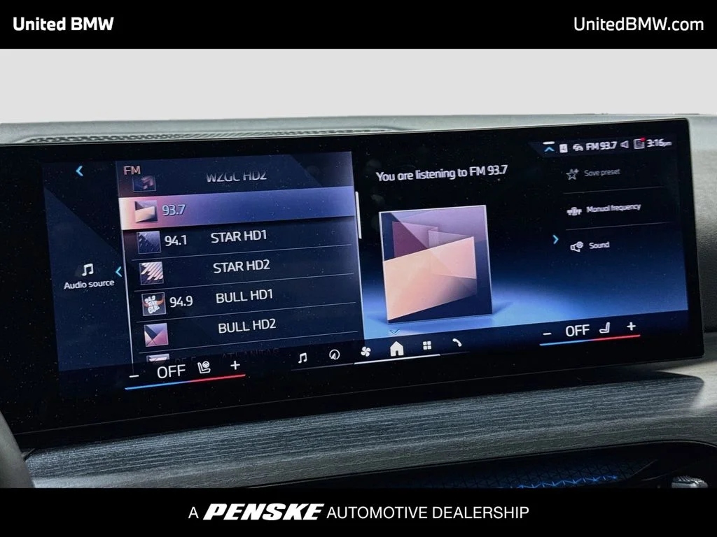 Certified Used 2025 Black Sapphire Metallic BMW eDrive40 image 8