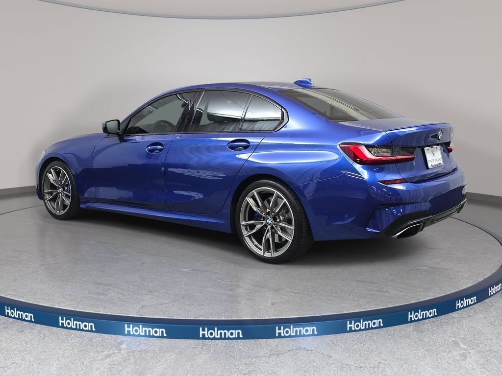 Used 2022 Portimao Blue Metallic BMW M340i image 8