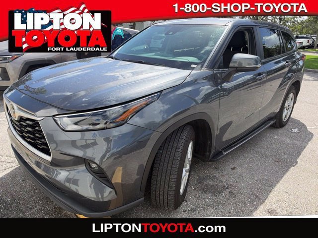 Used 2023 Magnetic Gray Metallic Toyota LE image 1