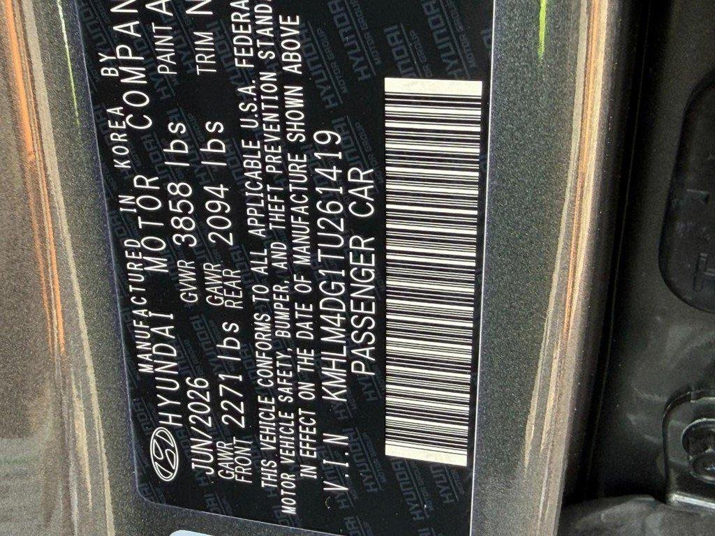 New 2026 Gray Hyundai SEL Sport Plus image 15