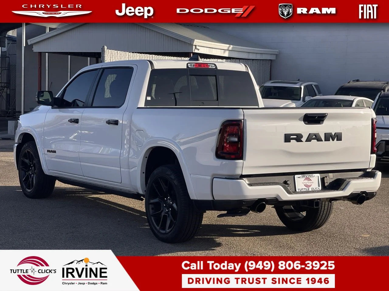 Used 2026 Bright White Clearcoat Ram Laramie image 13