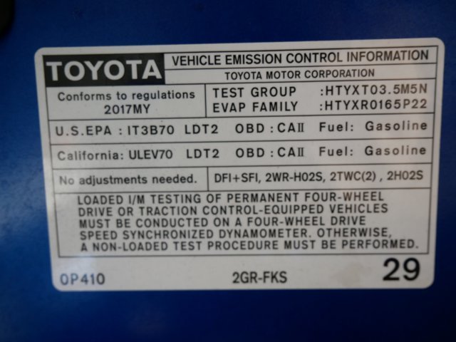 Certified Used 2017 Blazing Blue Pearl Toyota Extended Cab SR5 image 28