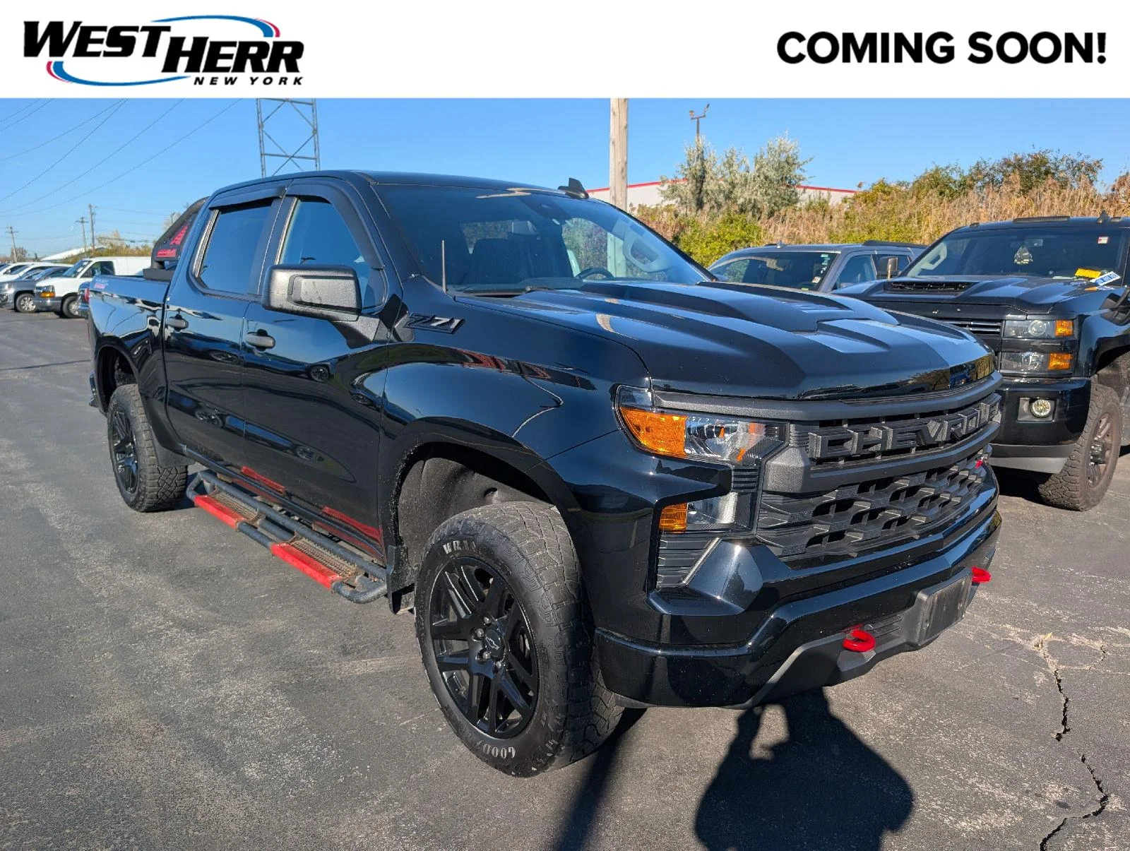 Used 2023 Black Chevrolet Custom Trail Boss image 1