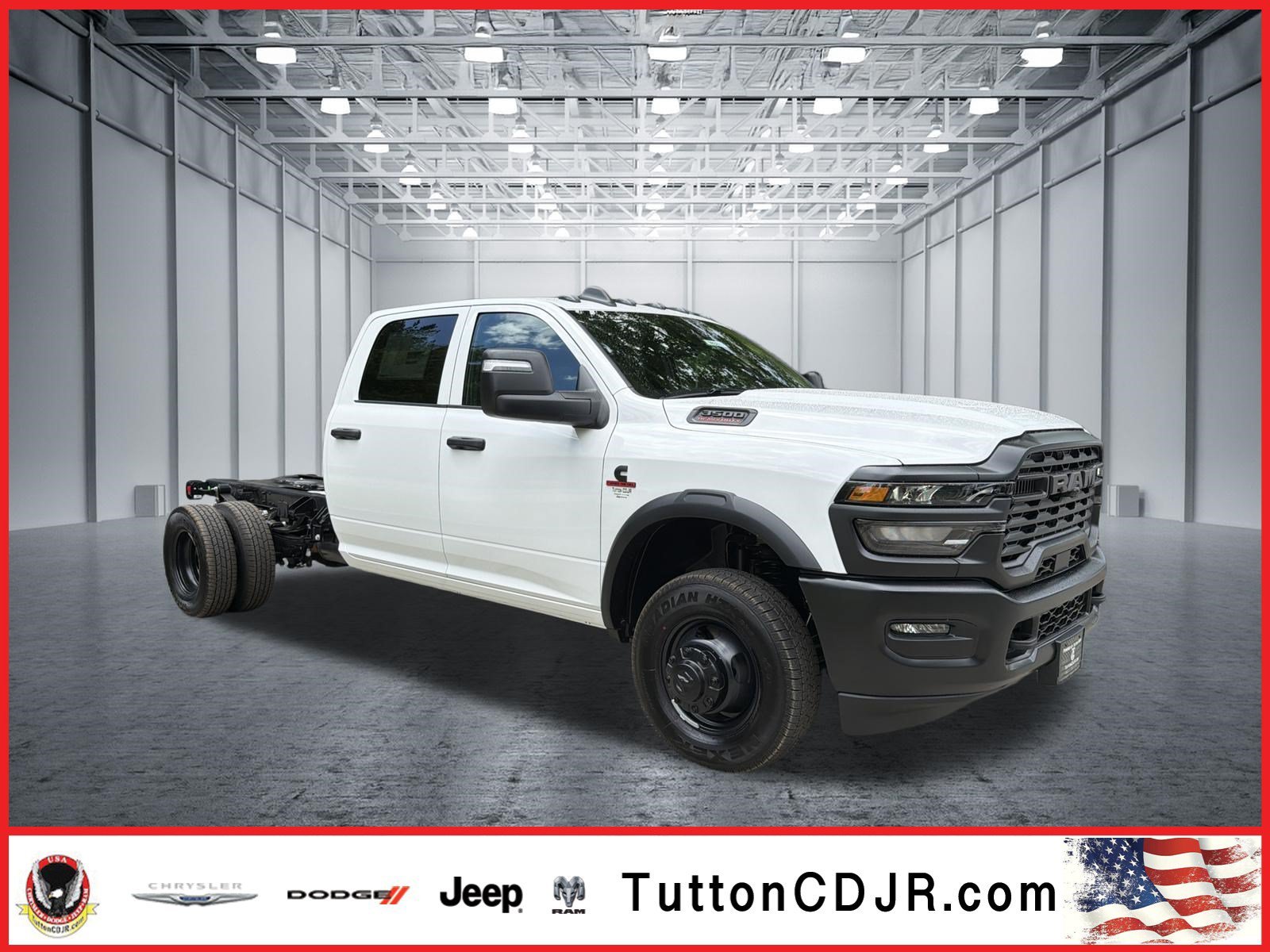 New 2026 Bright White Clearcoat RAM Tradesman image 1