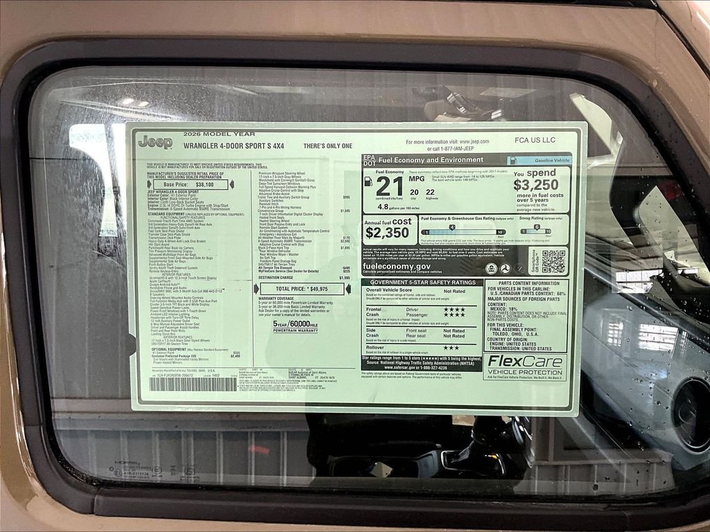 New 2026 41 Jeep Sport S image 18
