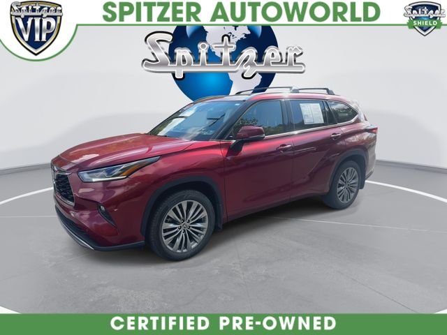 Used 2021 Red Toyota Platinum image 5