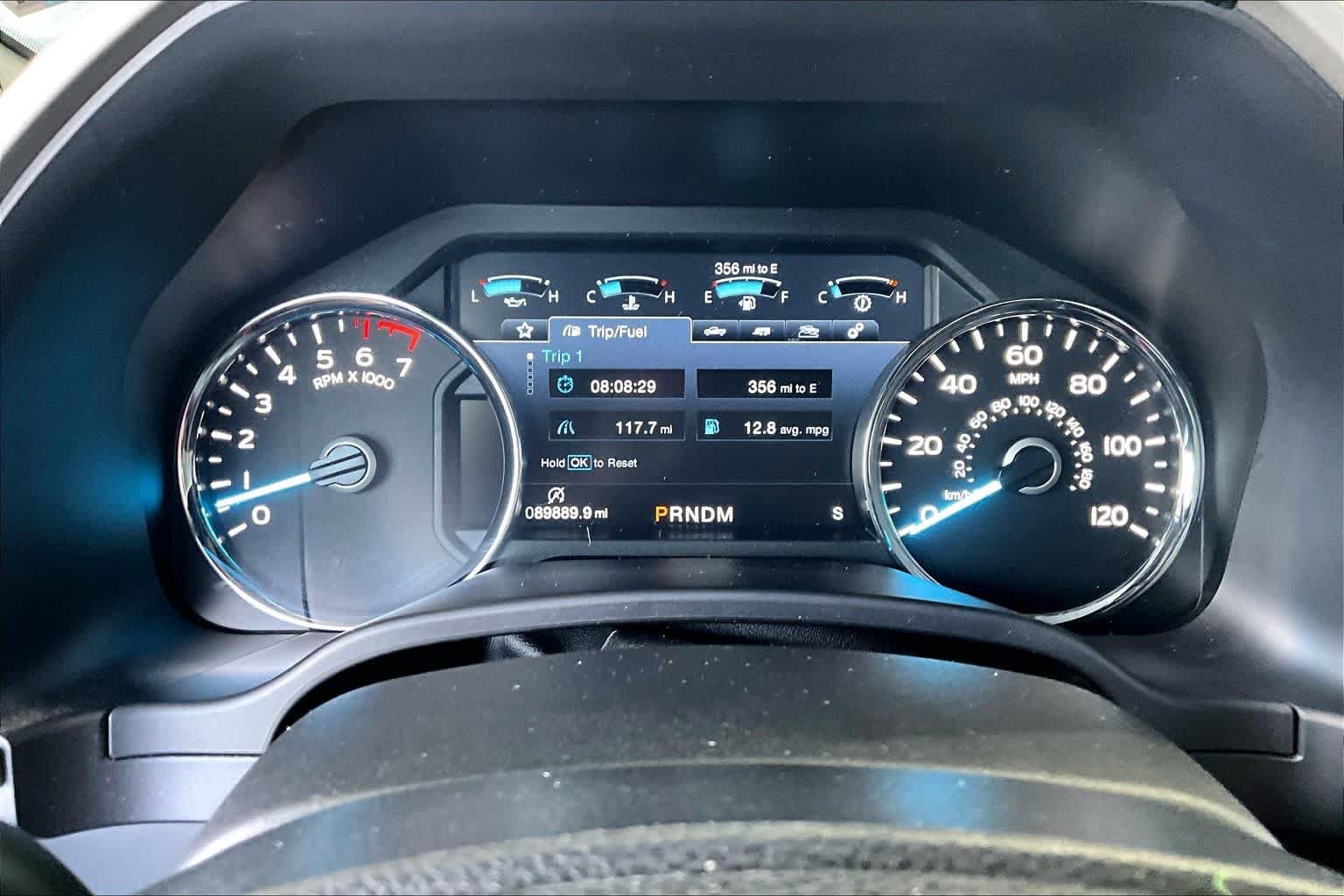 Used 2018 Shadow Black Ford LARIAT image 26