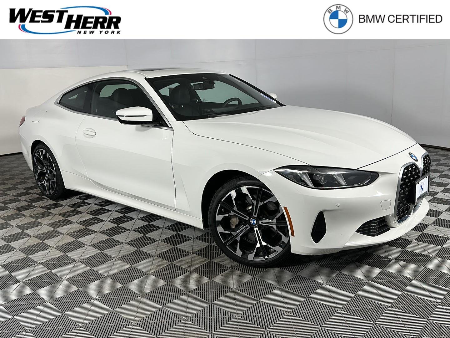 Certified Used 2025 Alpine White BMW 430i xDrive image 1