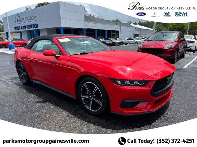 Certified Used 2024 Race Red Ford EcoBoost Premium image 1