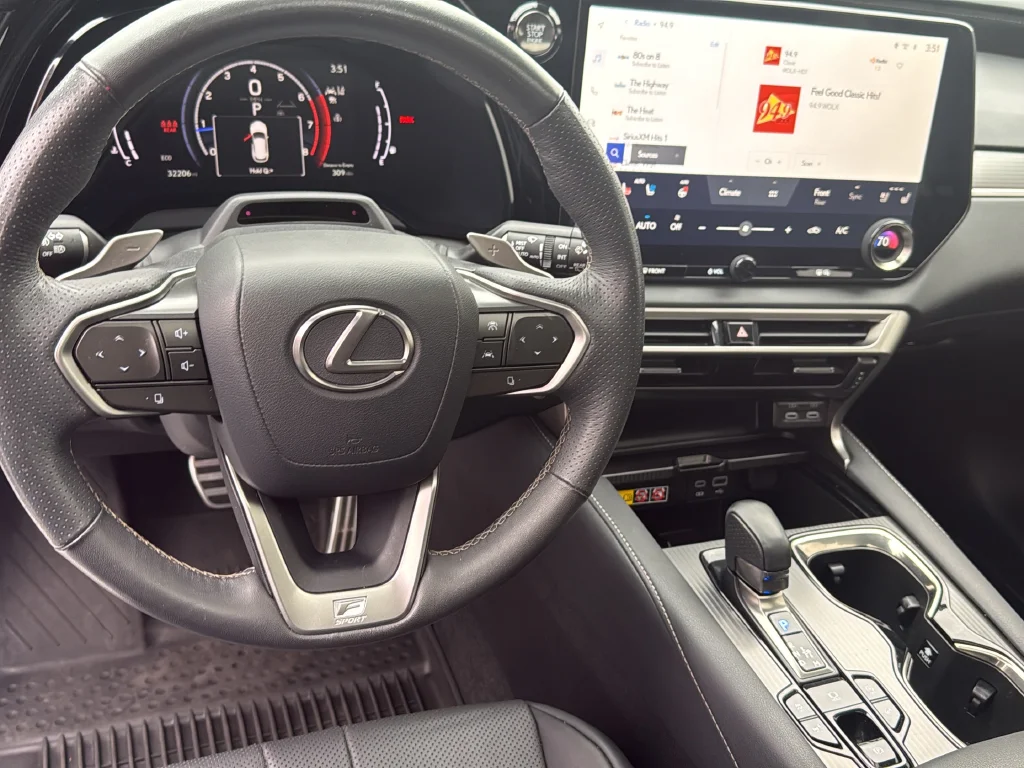 Used 2023 White Lexus 350 F Sport Handling image 11