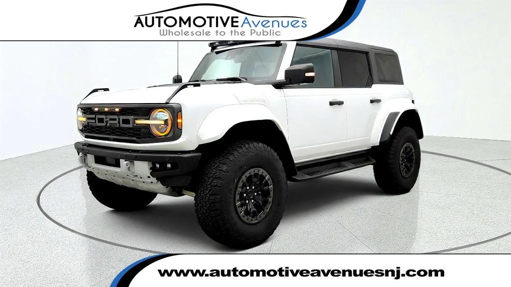 Used 2024 Oxford White Ford Raptor 4 Door Advanced 4x4 w/ Leather, Wheels & Carbon Fiber image 1