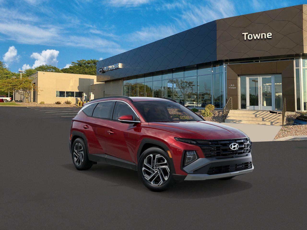 New 2026 Red Hyundai SEL Plus AWD image 2