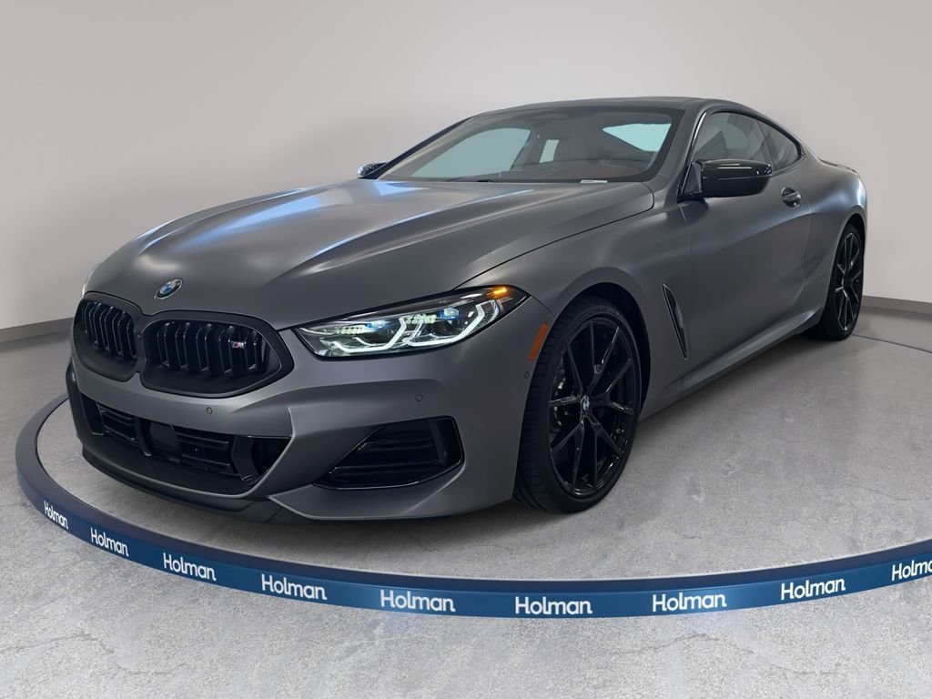 New 2026 Frozen Pure Grey Metallic BMW M850i xDrive image 1