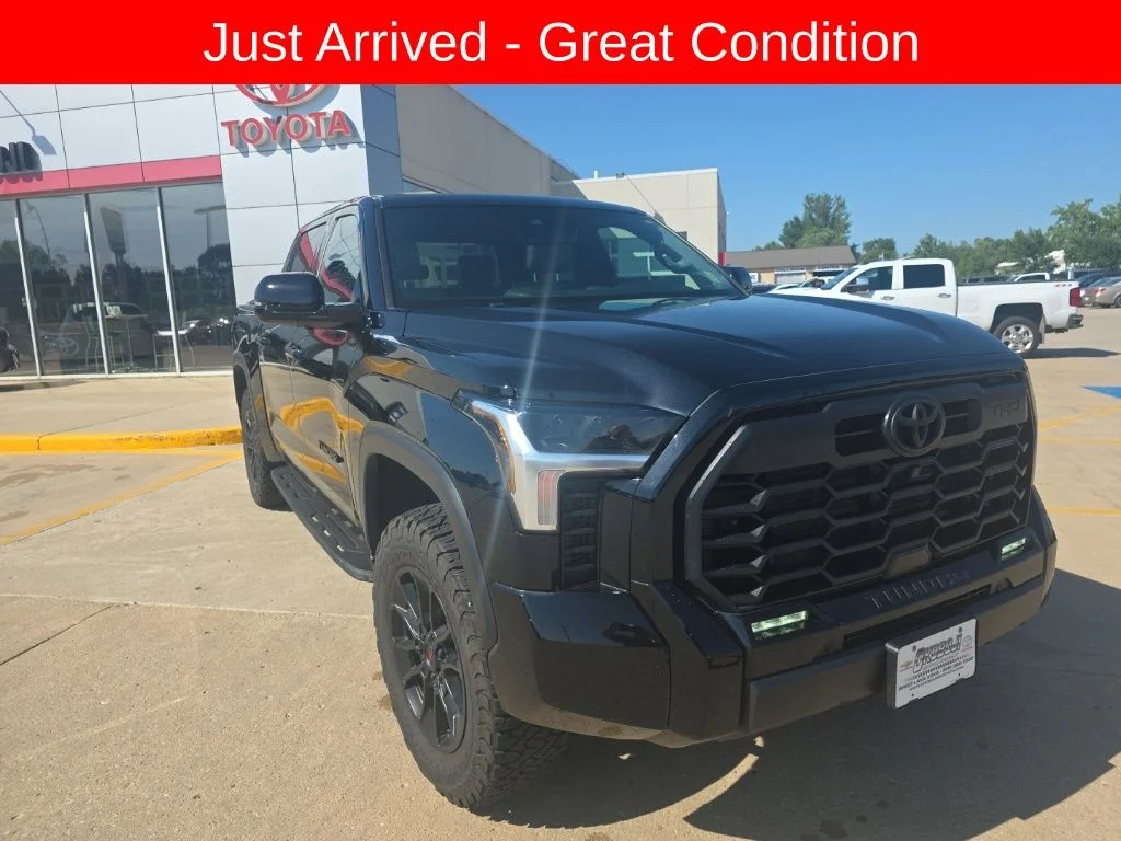 Certified Used 2025 Black Toyota Limited image 1