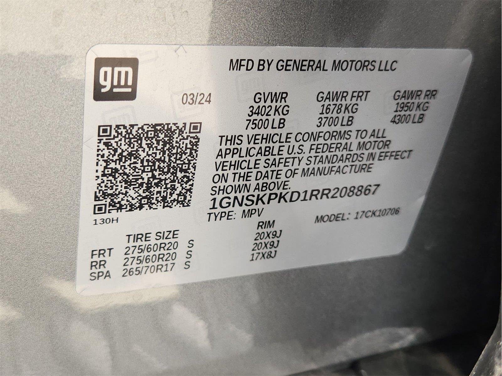 2024 Chevrolet Tahoe Z71 Gray at All Star Motors