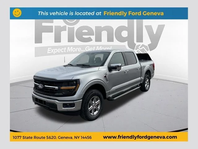 Used 2025 Iconic Silver Metallic Ford XLT image 1