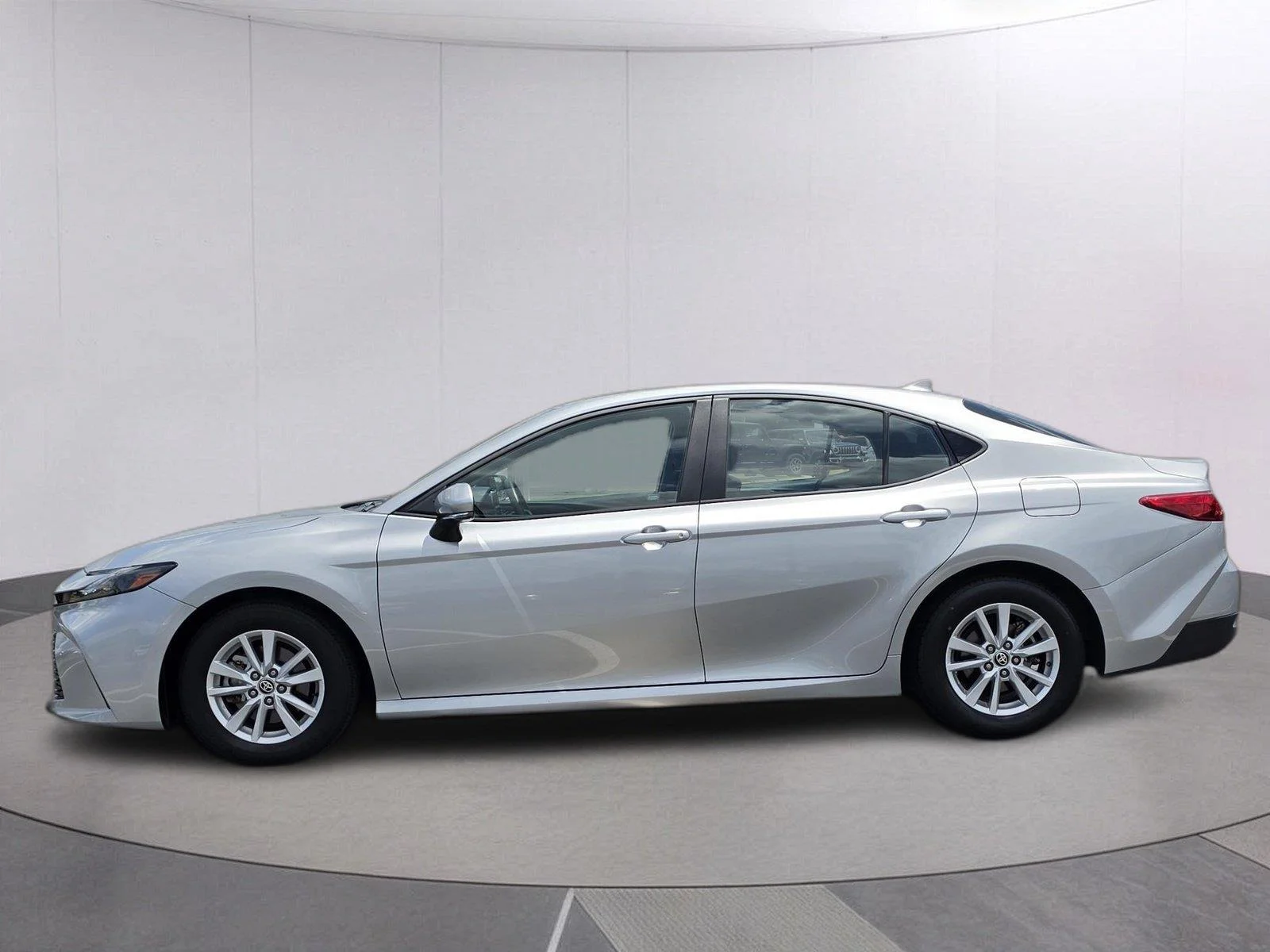 Used 2025 Celestial Silver Metallic Toyota LE image 2