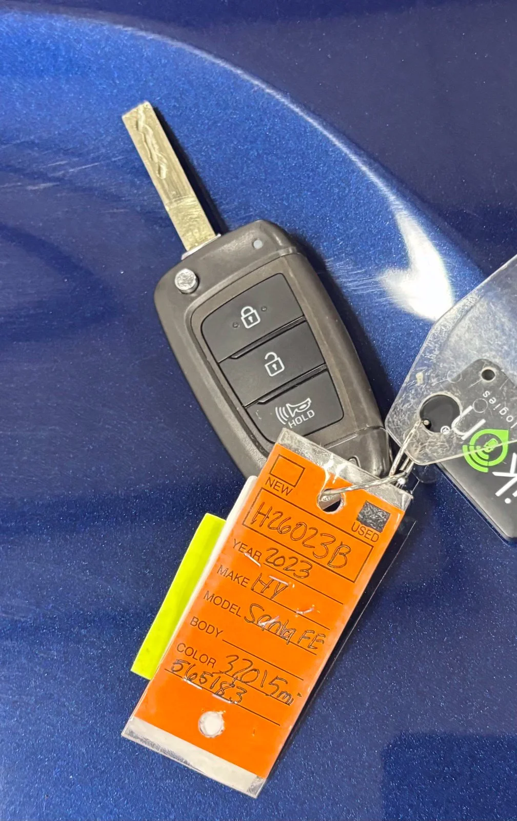 Certified Used 2023 Blue Hyundai SE image 27