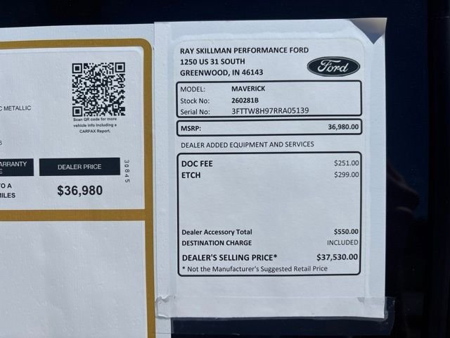 Certified Used 2024 Red Ford XLT image 2